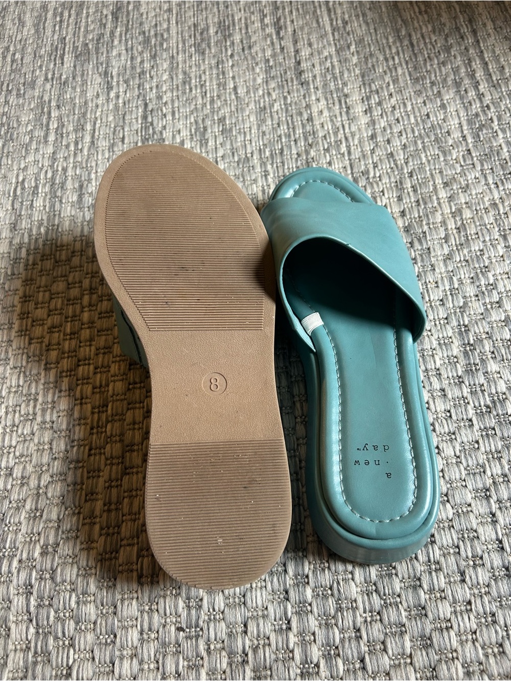 a new day Teal Slide Clogs for Women - Picture 3 of 4